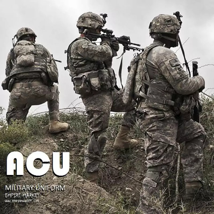 ست پیراهن و شلوار نظامی ارتش آمریکا اورجینال USA ACU