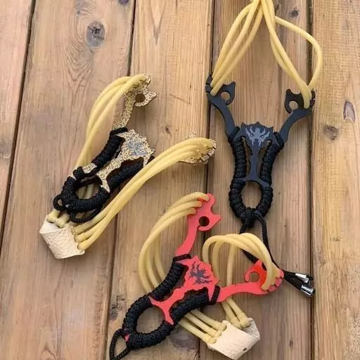 تیر و کمان دستی Slingshot ولف سه کش تاکتیکال