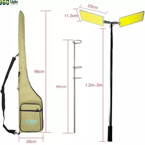چراغ لنسری (Lancer light) 2 پر مدل FR-12 COB RF