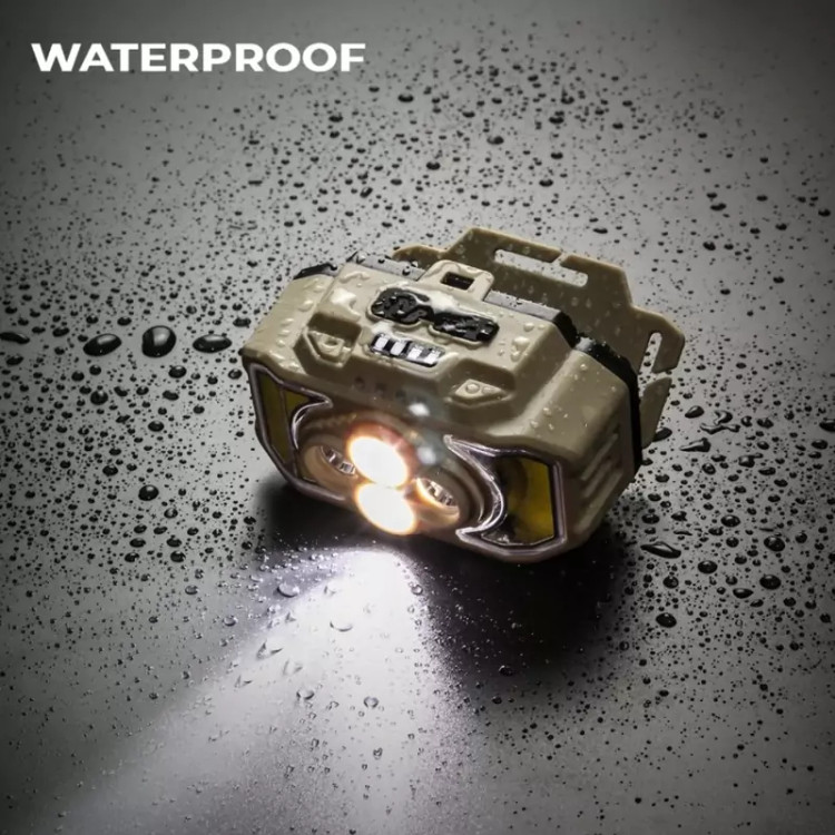 چراغ پیشانی COB+4 led مدل HX-815