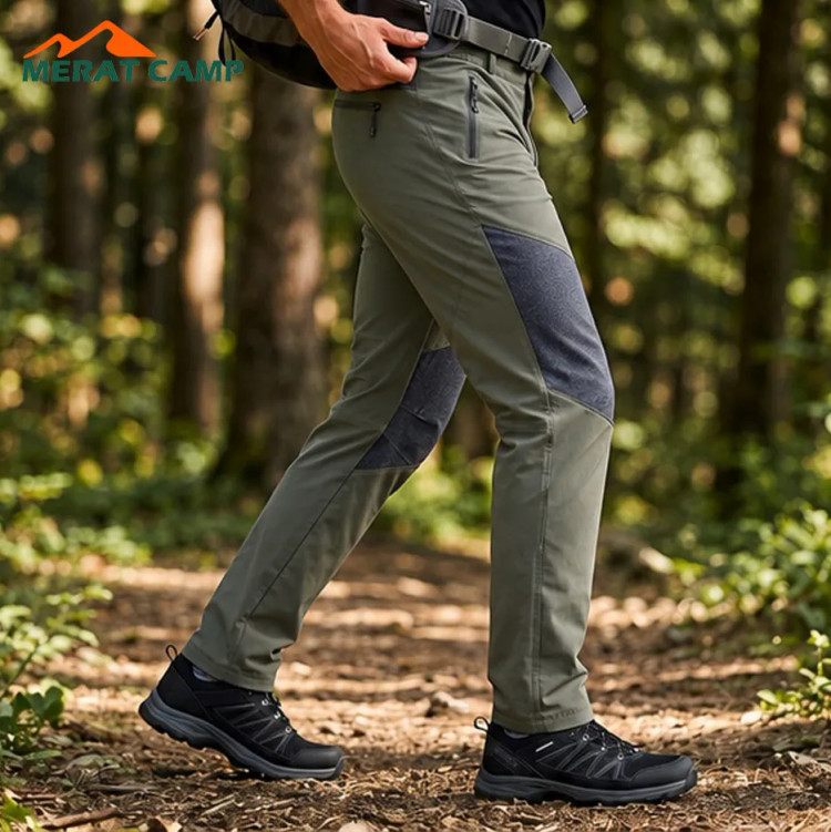 شلوار کوهنوردی Outdoor Adventure مدل TG 580 رنگ خاکی ژورنالی