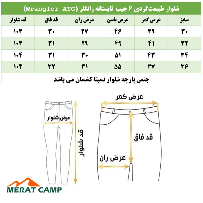 شلوار رانگلر
